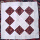 1840-50's Susan Rogers Antique Quilt Square